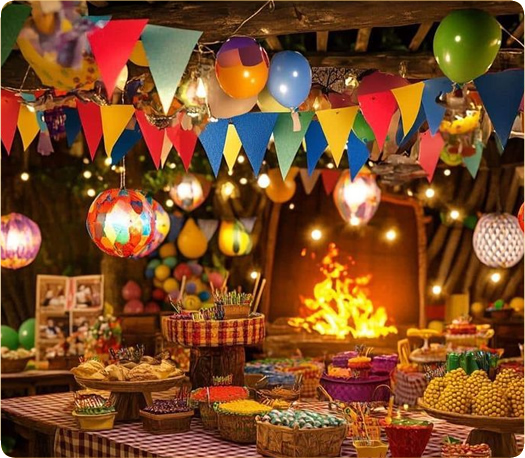 Buffet de festa junina corporativa - O 339 Gastronomia