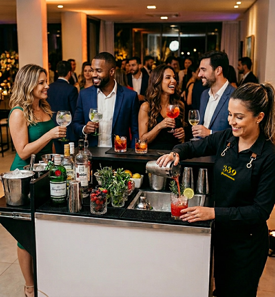 Buffet de coquetel corporativo em São Paulo - 339 Gastronomia