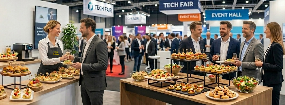 Buffet para feiras e stands corporativos no Expo Center Norte, São Paulo – 339 Gastronomia