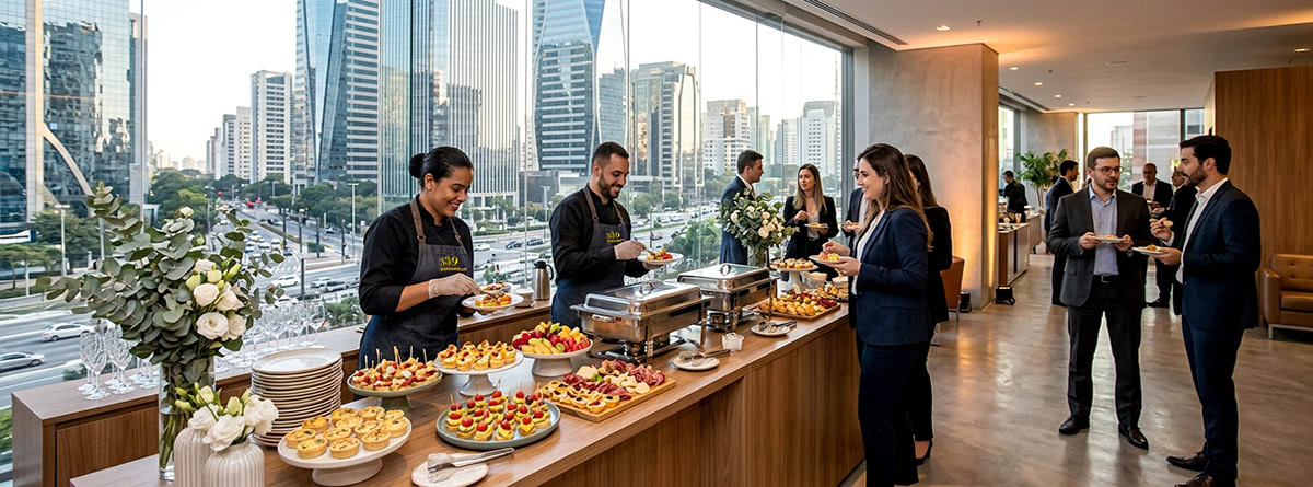 catering corporativo em São Paulo area de atendimento